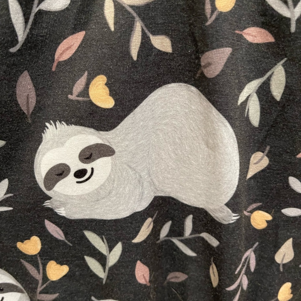 ModCloth Medium Sloth Sleep Romper - Picture 4 of 4
